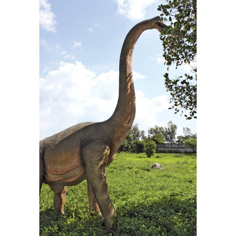 Design Toscano Statue de dinosaure brachiosaure de taille